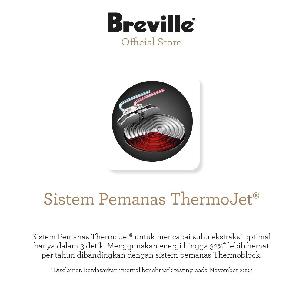 Breville The Bambino Plus - Mesin Kopi Espresso