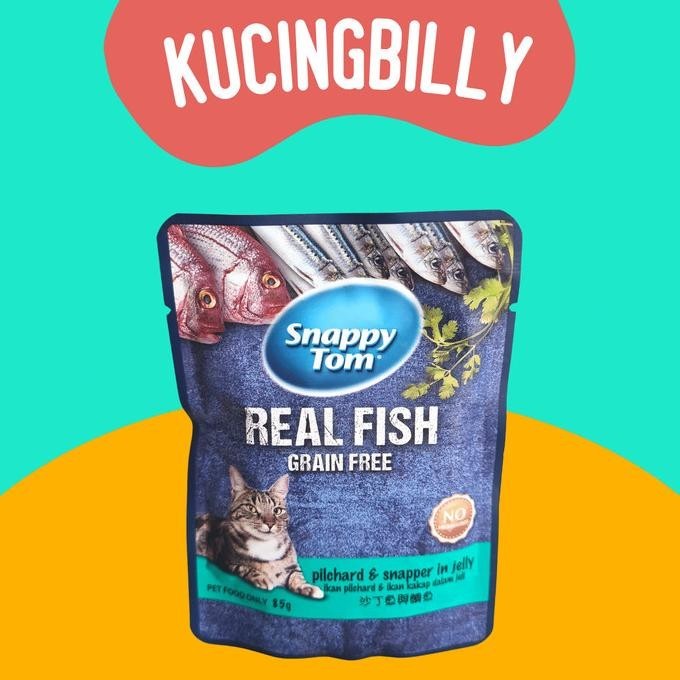 Snappy Tom Cat Pouch 85Gr