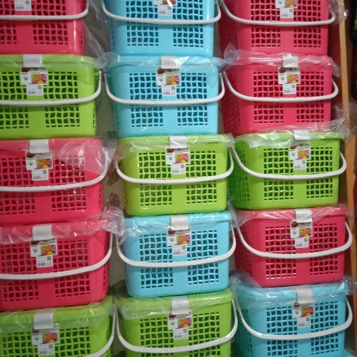 KERANJANG SERBAGUNA - KERANJANG PIKNIK - KERANJANG KUCING RIO BESAR L