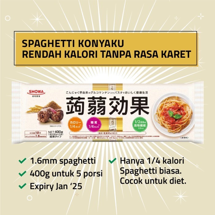 

Terbaru Showa Konyaku Spaghetti Rendah Kalori Promo Terlaris