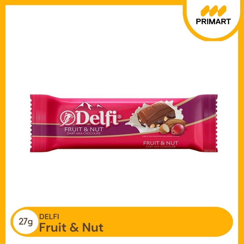 

Delfi Coklat Fruit & Nut 27g