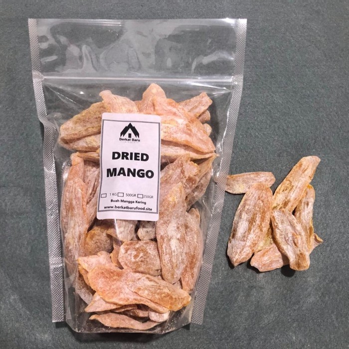 

Mazin - Dried Mango 1 Kg - 500 Gr - 250 Gr Buah Mangga Kering Legit