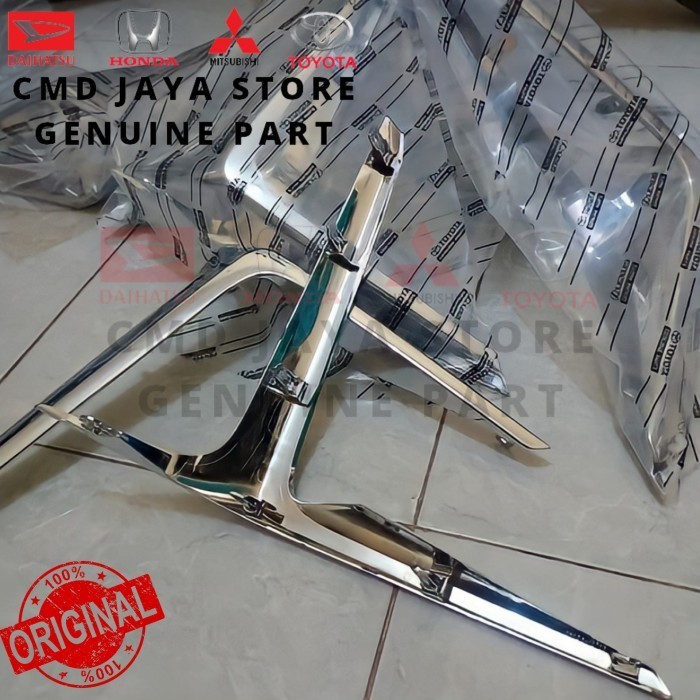 LIST GARNISH CHROME FOGLAMP AVANZA VELOZ 2022 ORIGINAL