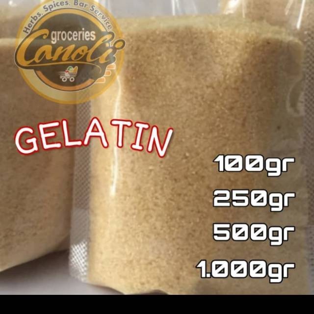 

Gelatin Bubuk Gelita Halal/Gelatin Powder Kemasan 100 Gram