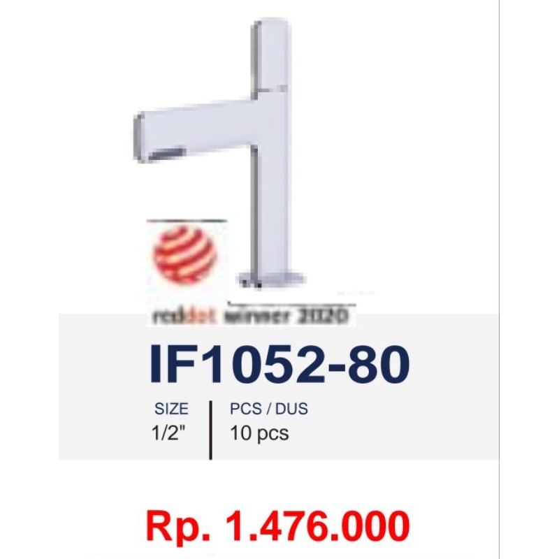 Keran Wastafel Tanam By FRAP IF1052-80 IF1052-86