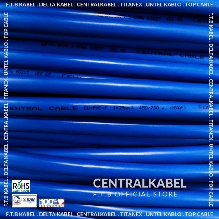 SNI CENTRAL KABEL NYAF 1X35 NYAF 1 x 35 NYAF 35 NYAF 35MM AF 35MM Mtr