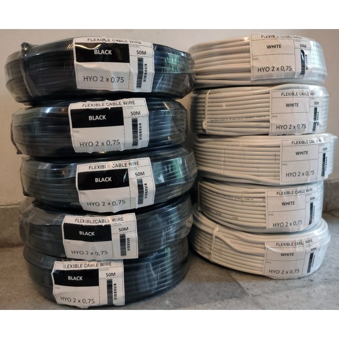 KABEL NYYHY 2x0.75 NYYHY 2x0,75 NYYHY 2 x 0.75 NYYHY 2 x 0,75 Meteran