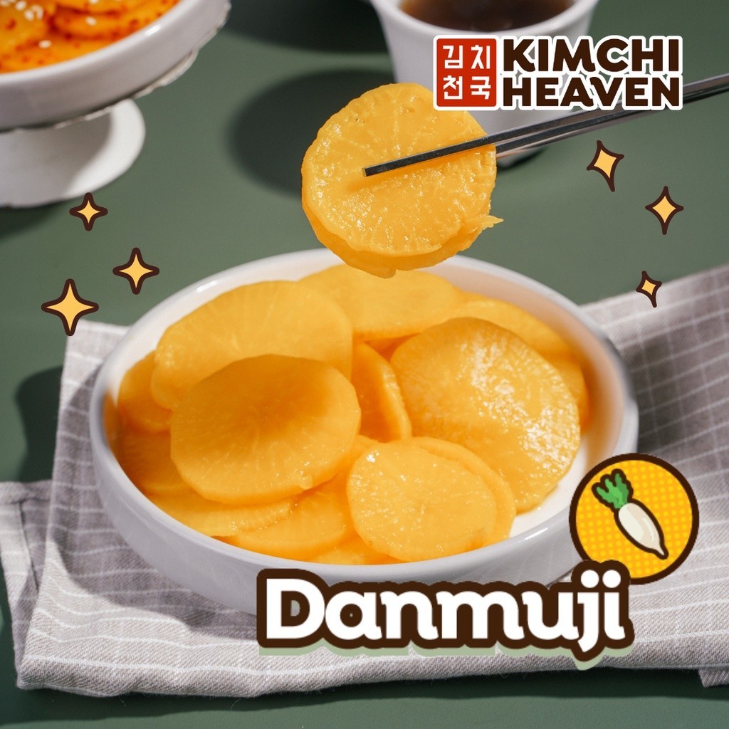 

Danmuji - Acar Lobak Kuning Korea Bahan