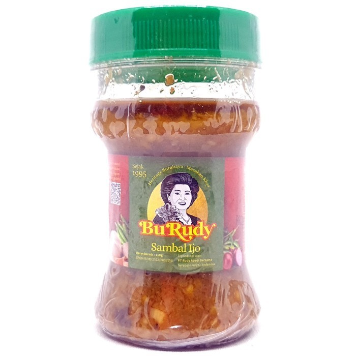 

hanya disini] BU RUDY SAMBAL IJO 110gr HIJAU HEJO ASLI SURABAYA SAMBEL RUDI SBY