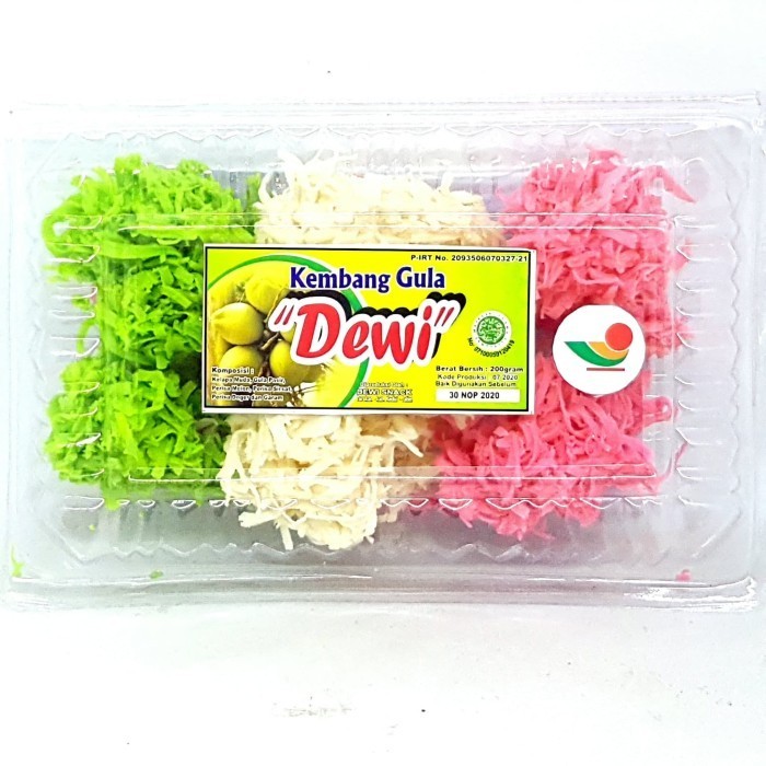 

.........] DEWI KEMBANG GULA 200gr RASA MANIS MELON ES DOGER SIRSAK BUAH SIRSAT