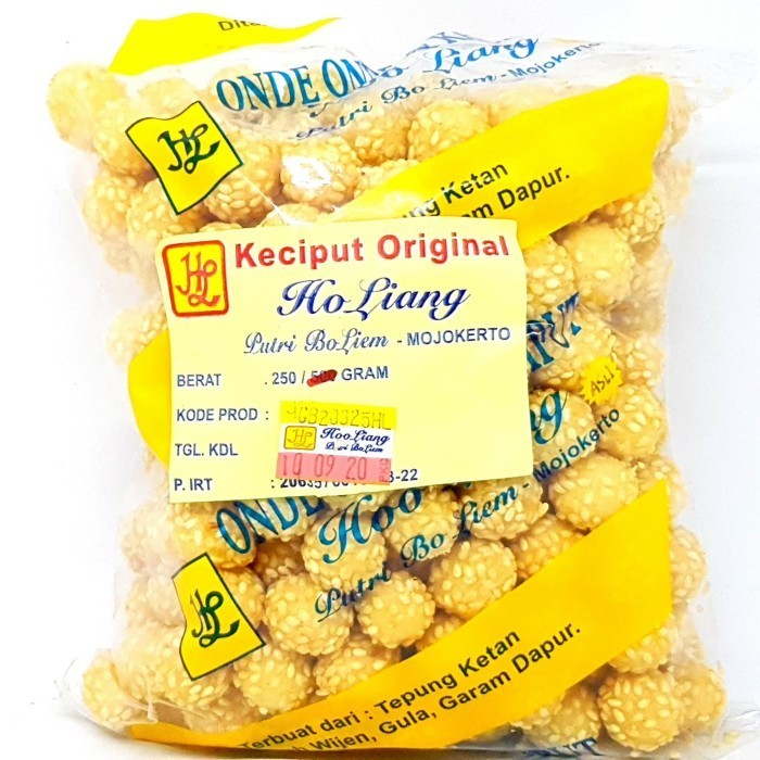 

:::::::] HO LIANG KECIPUT ORIGINAL 250gr ONDE CIPUT KUE KERING WIJEN KETAWA