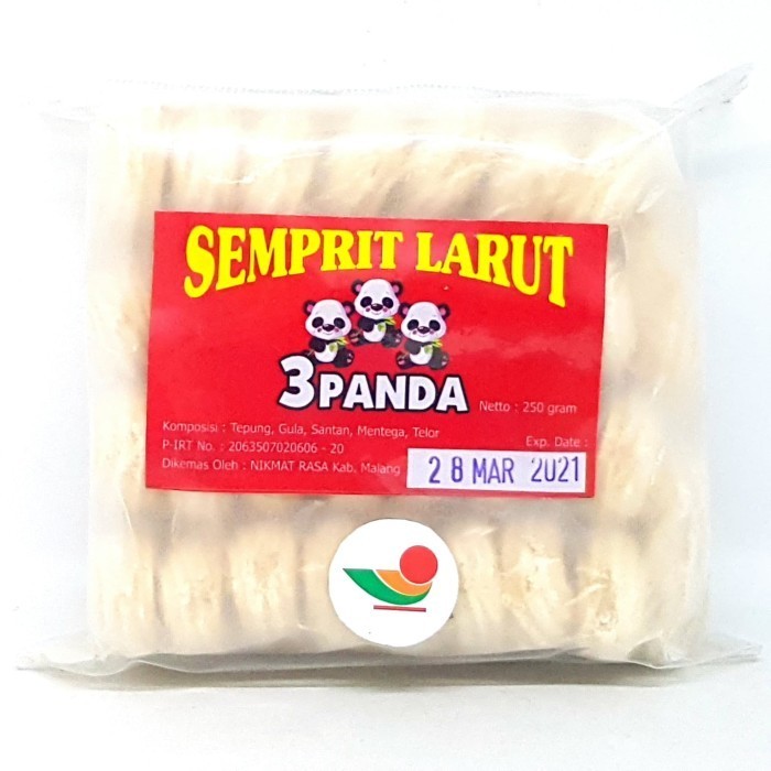 

_^_^_^] 3 PANDA SEMPRIT LARUT 250gr KUE KERING LEBARAN MURAH TERMURAH ASLI