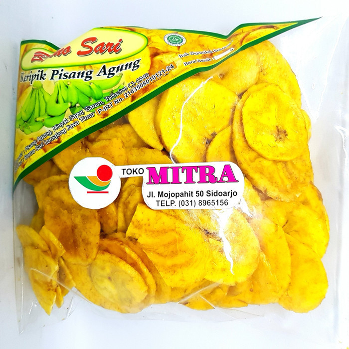 

+++++] BURNO SARI KERIPIK PISANG AGUNG 200gr KRIPIK MANIS KHAS LUMAJANG