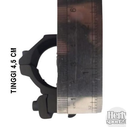 MOUNTING PENDEK DOUBEL BAUT OD 30 IMPORT ANTI KARAT/ MOUNTING TELESKOP TOKOSAFFAA