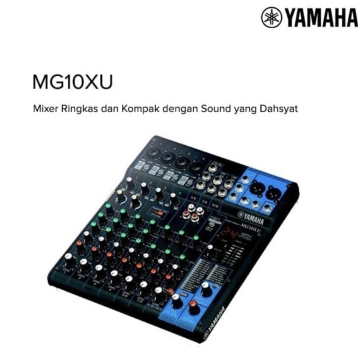 (ARMU) Yamaha Mixer MG10XU / MG 10 XU / MG-10-XU / analog Mixing Console