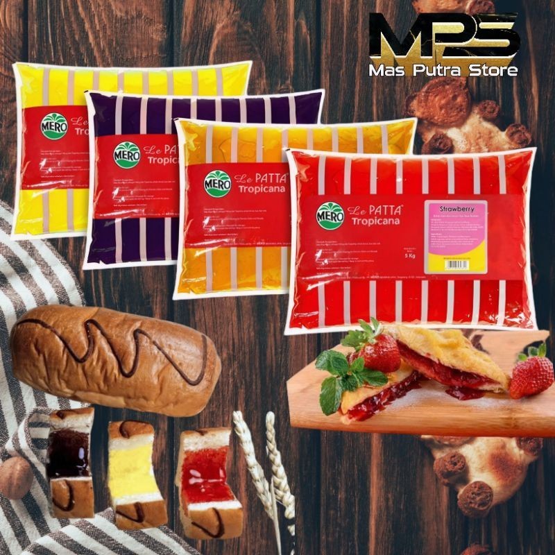 

Selai Strawberry Blueberry Pine Mango Durian Le Patta Cf 5Kg