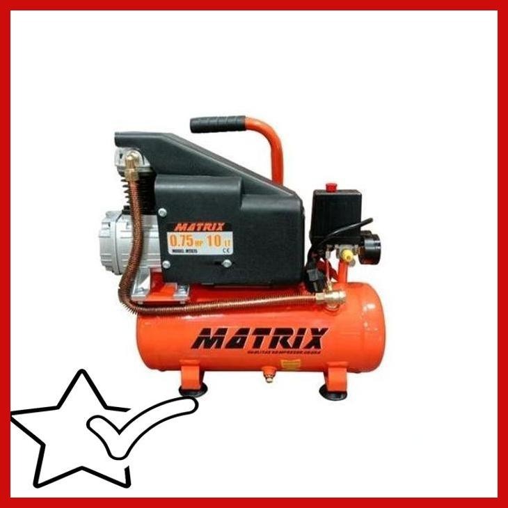 [STO] KOMPRESOR ANGIN LISTRIK 3/4HP MATRIX( BUKAN OILLES)