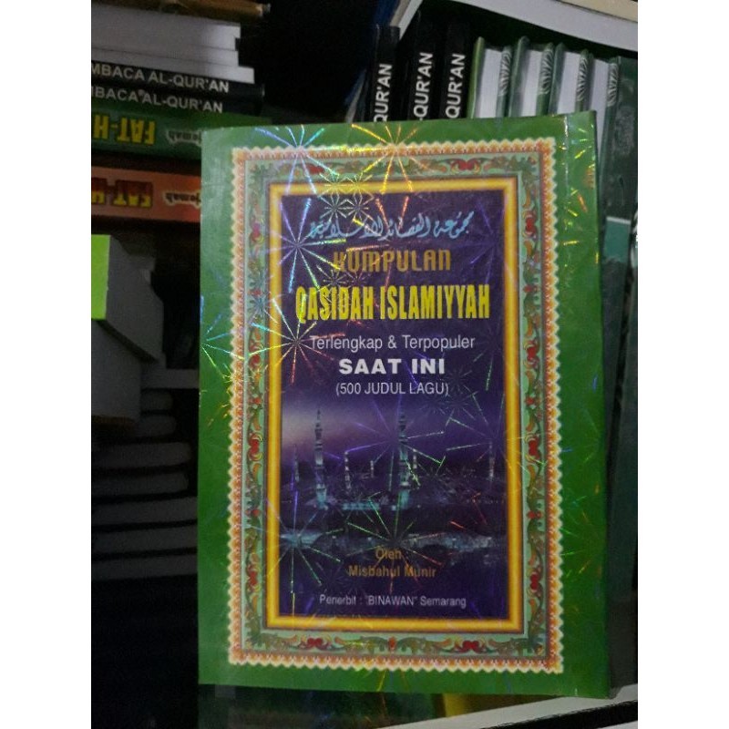buku kumpulan Qosidah islamiyah buku sholawat saat ini buku Qosidah populer bukuQasidah