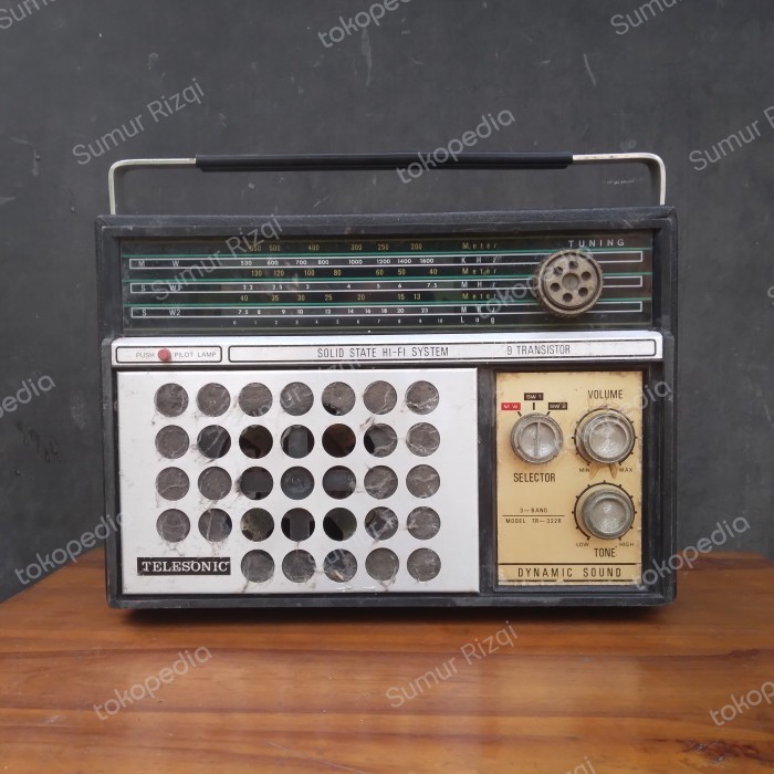 ready RADIO TELESONIC JADUL - RADIO JADUL ANTIK VINTAGE - RADIO LAWAS