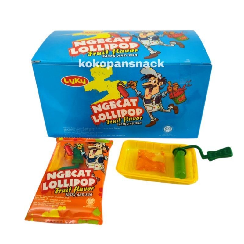 

Permen Ngecat Lolipop Isi 24 Pcs