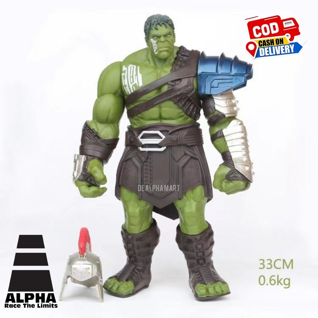 Action Figure Hulk Gladiator Ragnarok Jumbo 33Cm