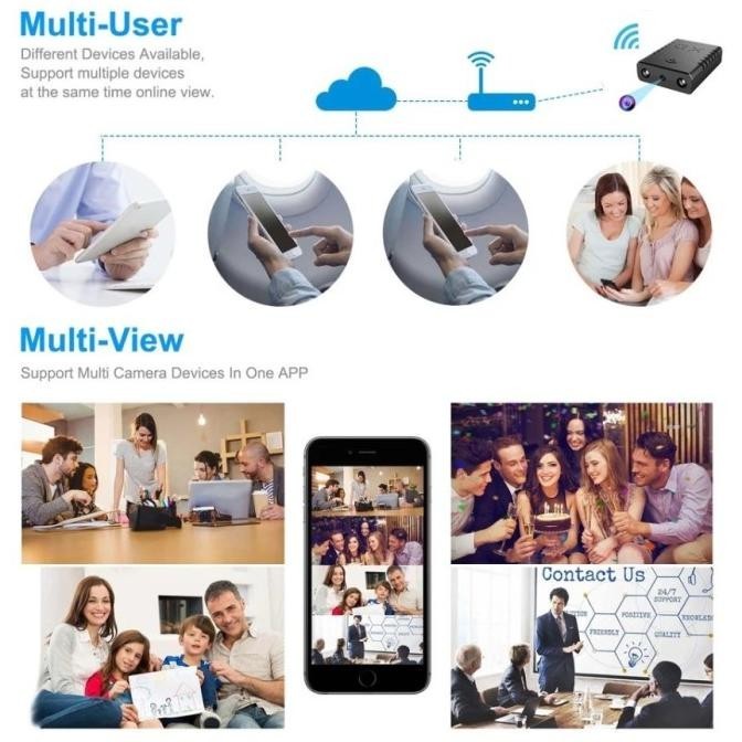 Baru Kamera Pengintai Mini Tersembunyi Camera Cctv Kecil Mini Murah Spy Ca