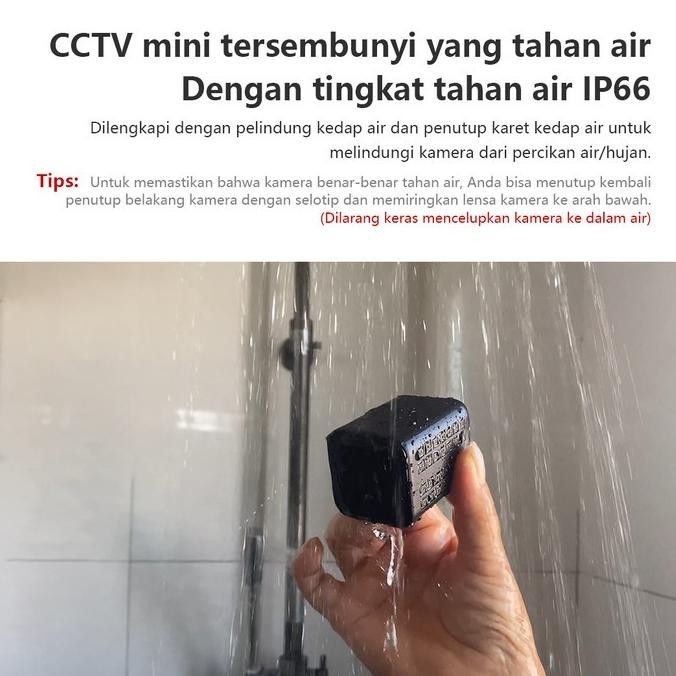Baru XIHANCAM 5MP KAMERA CCTV MINI TERSEMBUNYI TANPA KABEL SPY CAMERA