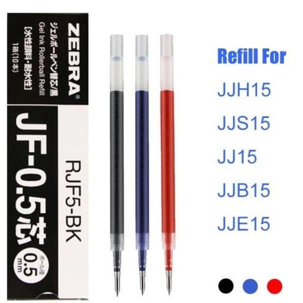 

REFILL / ISI PEN PULPEN GEL ZEBRA SARASA JF 0.5 /0.7mm