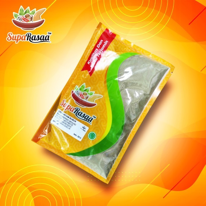 

Silahkan Order] Lada Hitam Bubuk SupaRasaa 500gr