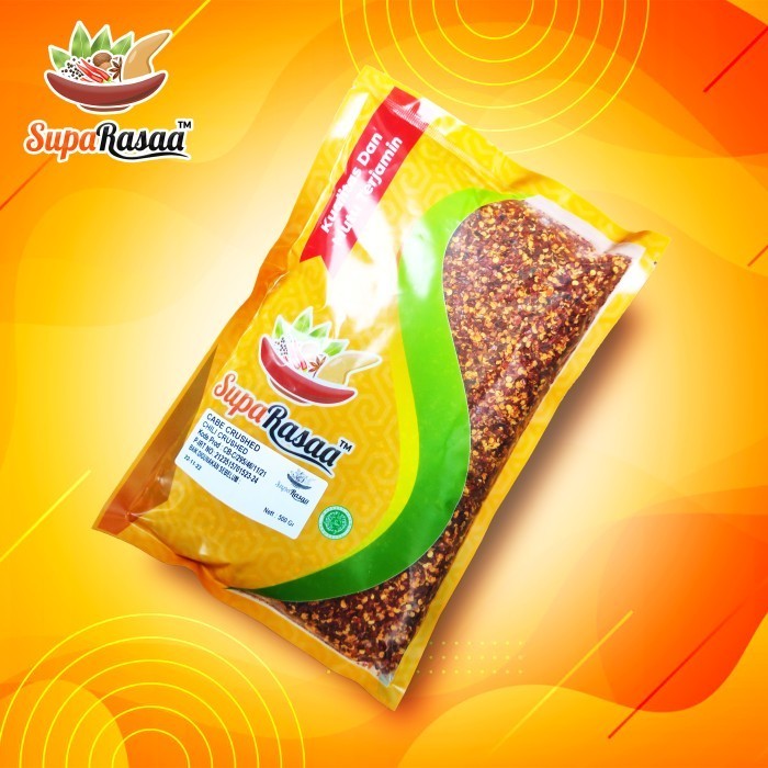 

`````````] Cabe Crushed SupaRasaa 500gr