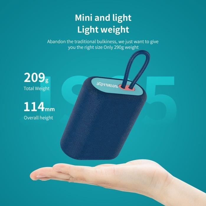 Speaker Bluetooth Joyseus Js05 Tws Wireless Super Bass Mini Stereo Gratis Ongkir