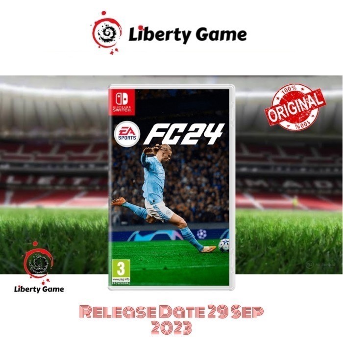 Terlaris Game Nintendo Switch Ea Sports Fc 24 Ea Fc24 Ea Fc 24 ( Fifa 24 Fifa 2024 ) Promo Terbaru