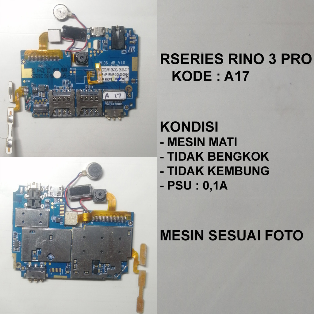Mesin Rseries Rino 3 Pro Mati
