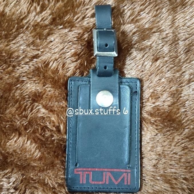 Barang Terlaris  Tumi Luggage Tag Alpha Bravo Ballistic Original Bukticahya