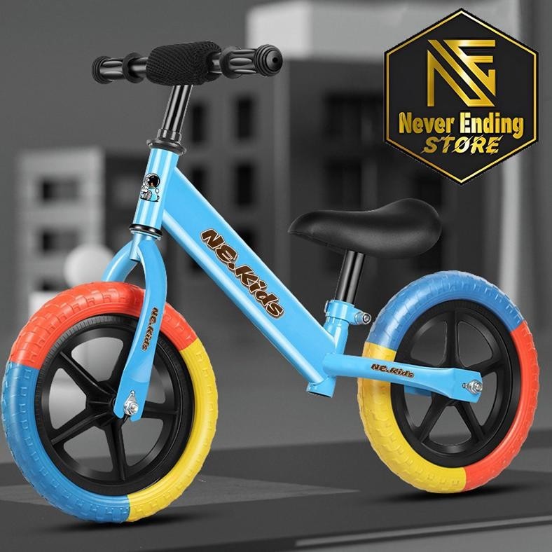 PROMO Sepeda Balance Bike Pushbike NEKIDS Keseimbangan anak Roda 2 Umur 2 3 4 5 6 tahun Perempuan Laki Laki MKZ