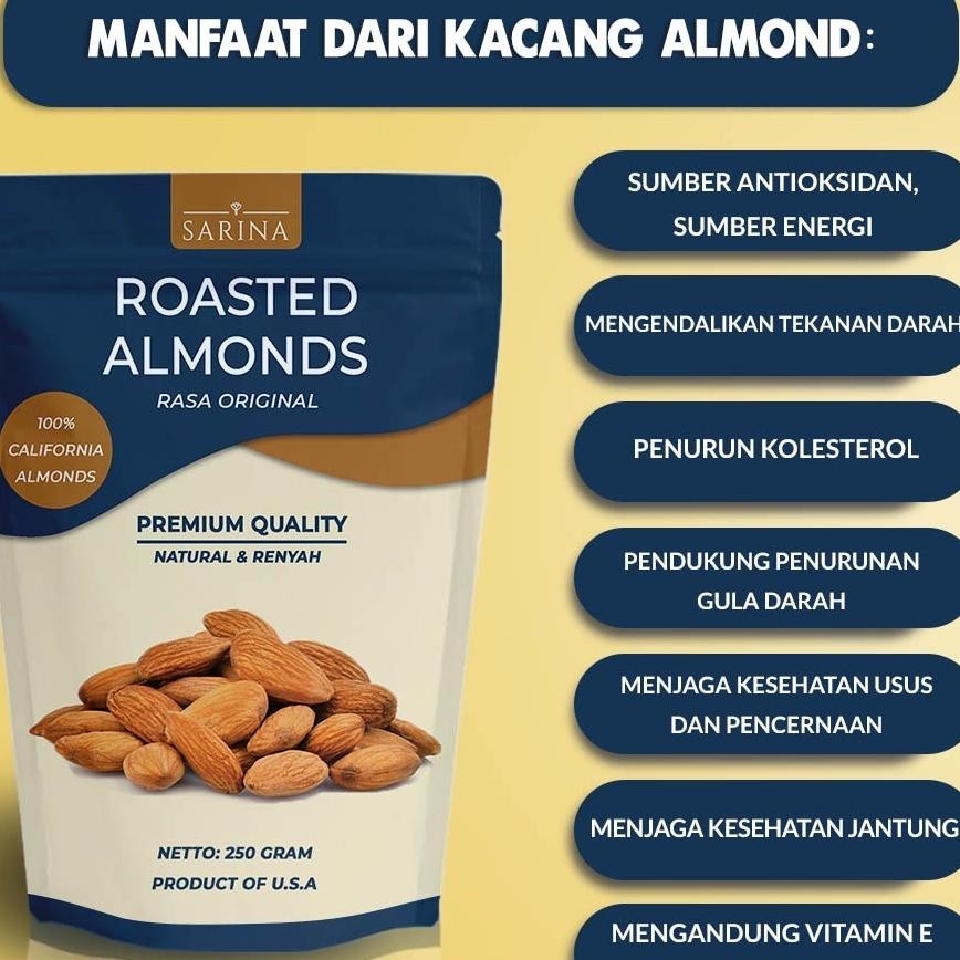 

Kacang Almond Panggang 1Kg