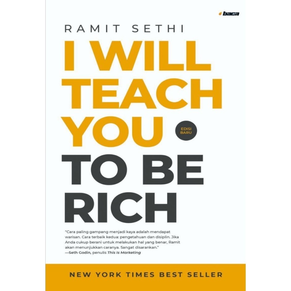 I Will Teach You To Be Rich