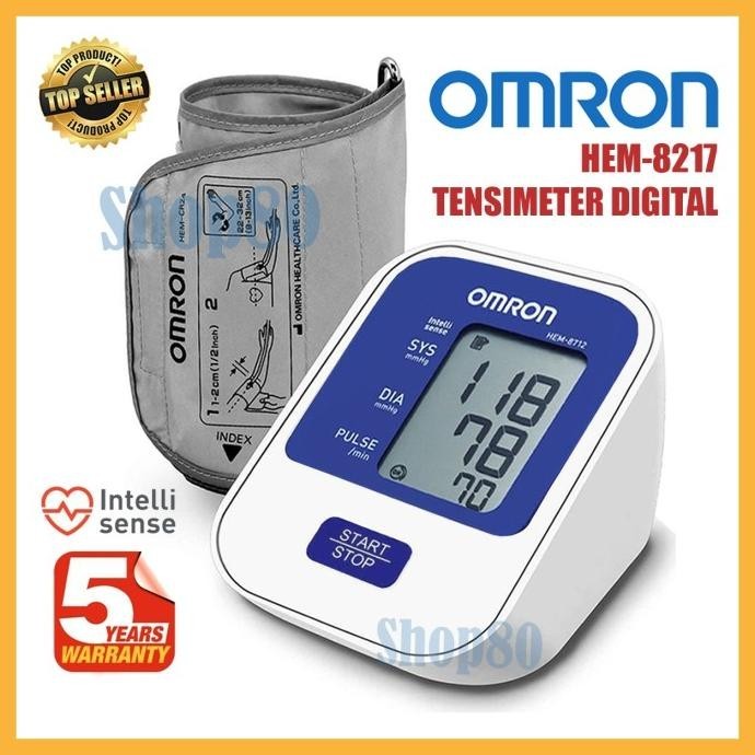 juw Tensimeter Digital Lengan Pengukur Tekanan Tensi Darah Omicron Omron