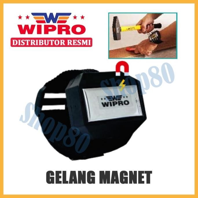 juw Wipro Gelang Magnet Sabuk Tangan Pertukangan Tukang Bangunan