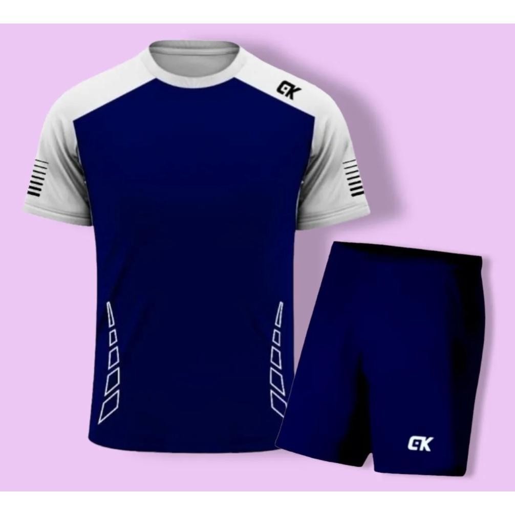 Kaos Gym Kaos Running Baju Bolahraga Pria Dewasa Baju Voli Kaos Badminton Termurah Baju Training Fut
