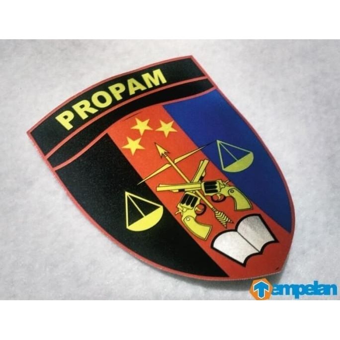 

Terbaik! STIKER PROPAM POLRI