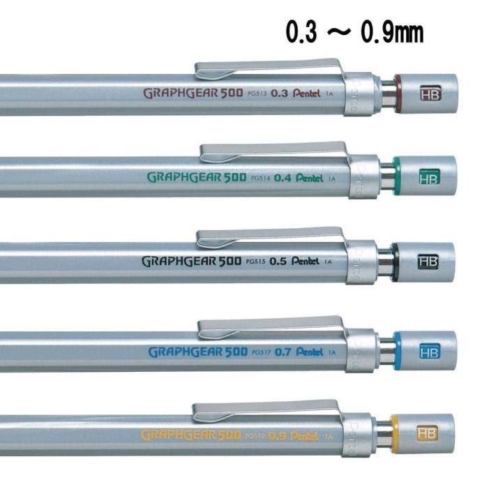

Baru Pentel Graph Gear 500 Drafting Pencil - 0.5 mm ~
