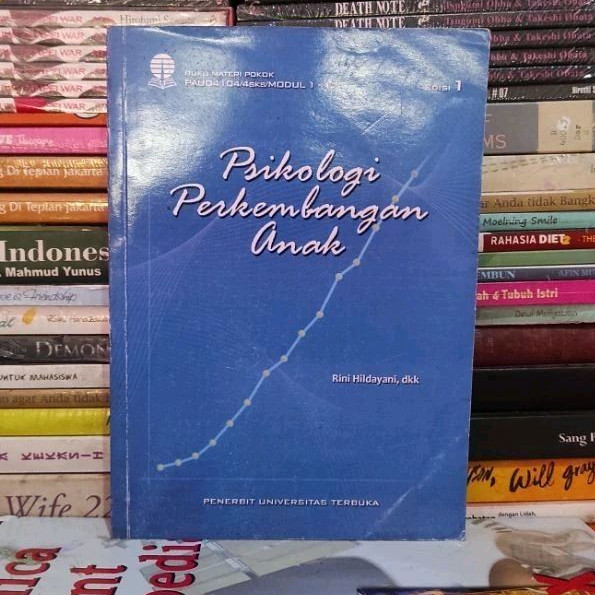 Buku Original Psikologi Perkembangan Anak EDISI 1Rini Hildayani, dkk Bekas