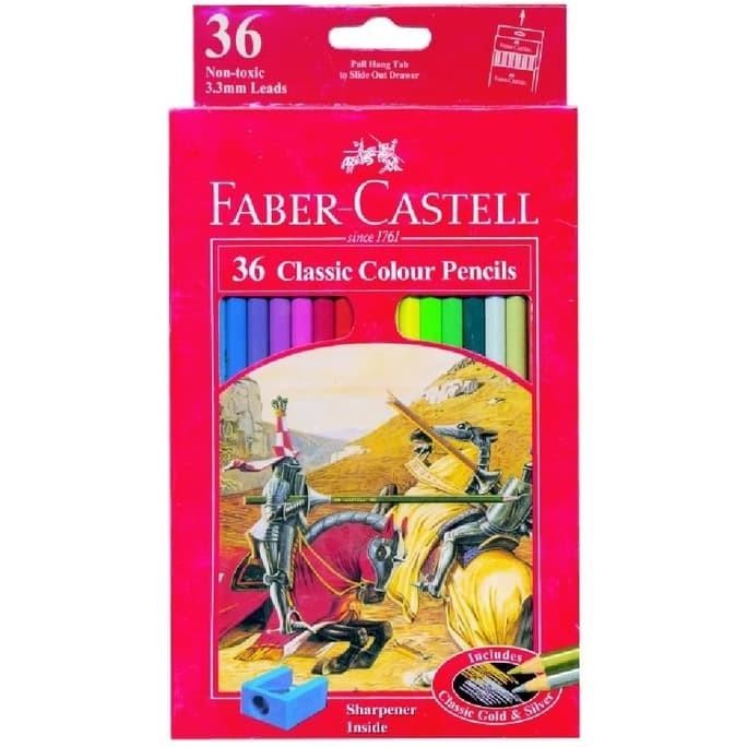 

Model Baru Pensil Warna - Faber Castell Classic Colour 12 / 24 / 36 / 48 Warna !
