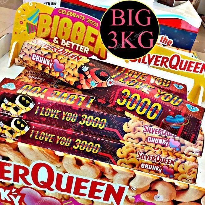 

Silverqueen Chunky Bar King of Bars Chocolate 3 kg Cokelat Valentine