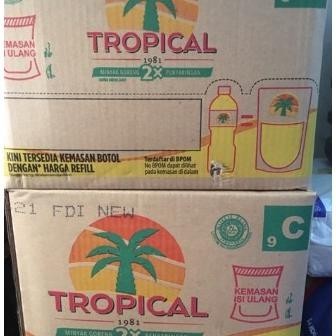 

Nyak Tropical Dus 1 Liter X 12 Botol / Tropical Karton / Nyak Masak