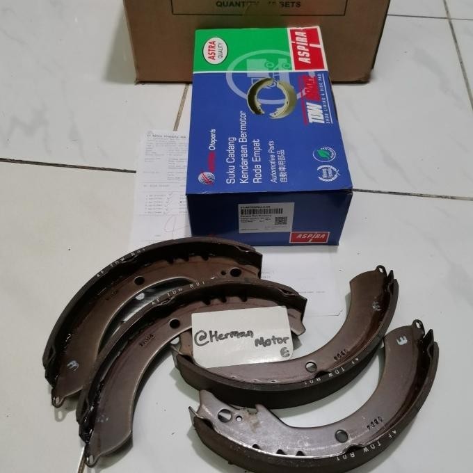 Kampas Rem Belakang Shoe Tdw Akebono Rush Terios 2006-2017 Original