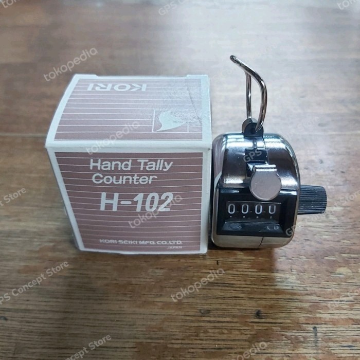 Terbaru Original Kori Seiki Hand Tally Counter Type H-102 Japan Promo Terlaris