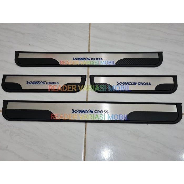 Sill Plate Sillplate Samping Side Scuff Plate Yaris Cross Exclusive