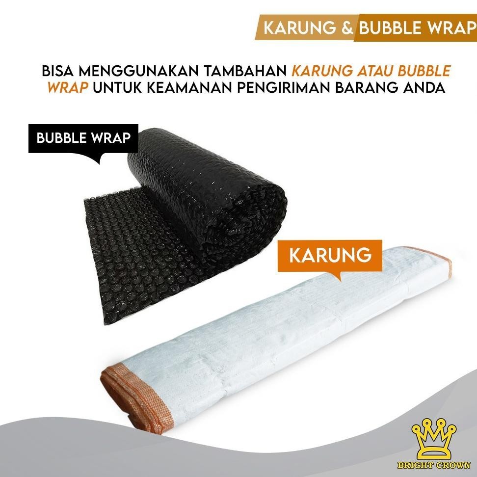 

BUBBLE WRAP / KARUNG TAMBAHAN UNTUK PACKING AMAN (baca deskripsi dulu)